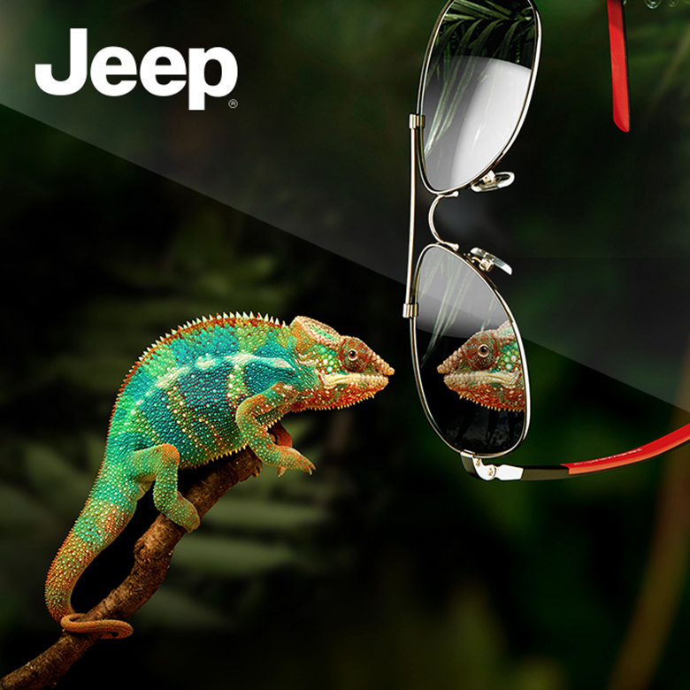 正午簽約JEEP眼鏡主KV及產(chǎn)品形象畫冊策劃設(shè)計